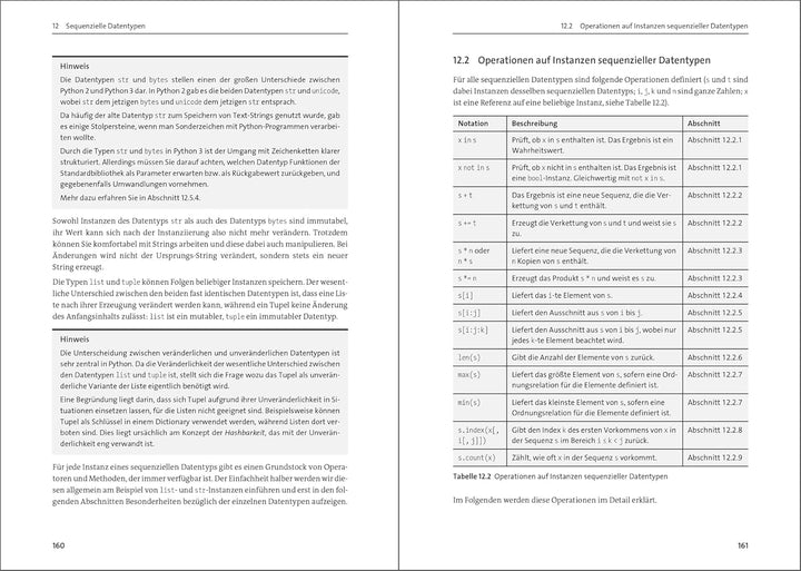 Python 3: Das umfassende Handbuch: Über 1.000 Seiten Sprachgrundlagen, OOP und Beispielprogramme