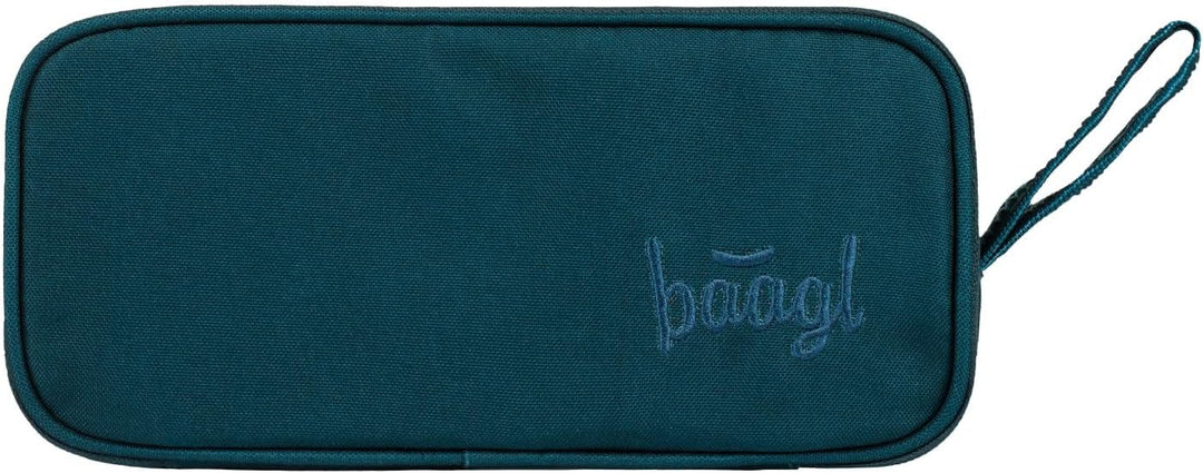 Baagl Federmäppchen für Mädchen, Jungen, Schule Mäppchen, Federmappe mit 3 Fächer, Federtasche für T
