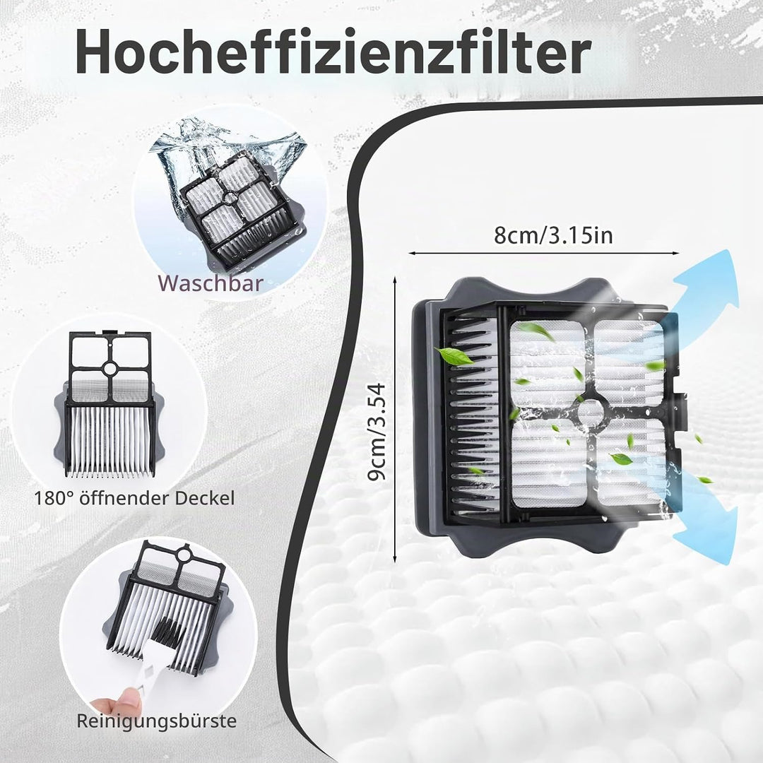 Zubehörset für Tineco Floor One S5/S5 Pro/S5 Pro 2/S5/ifloor 5 breeze komplett,Kompletter Staubsauge