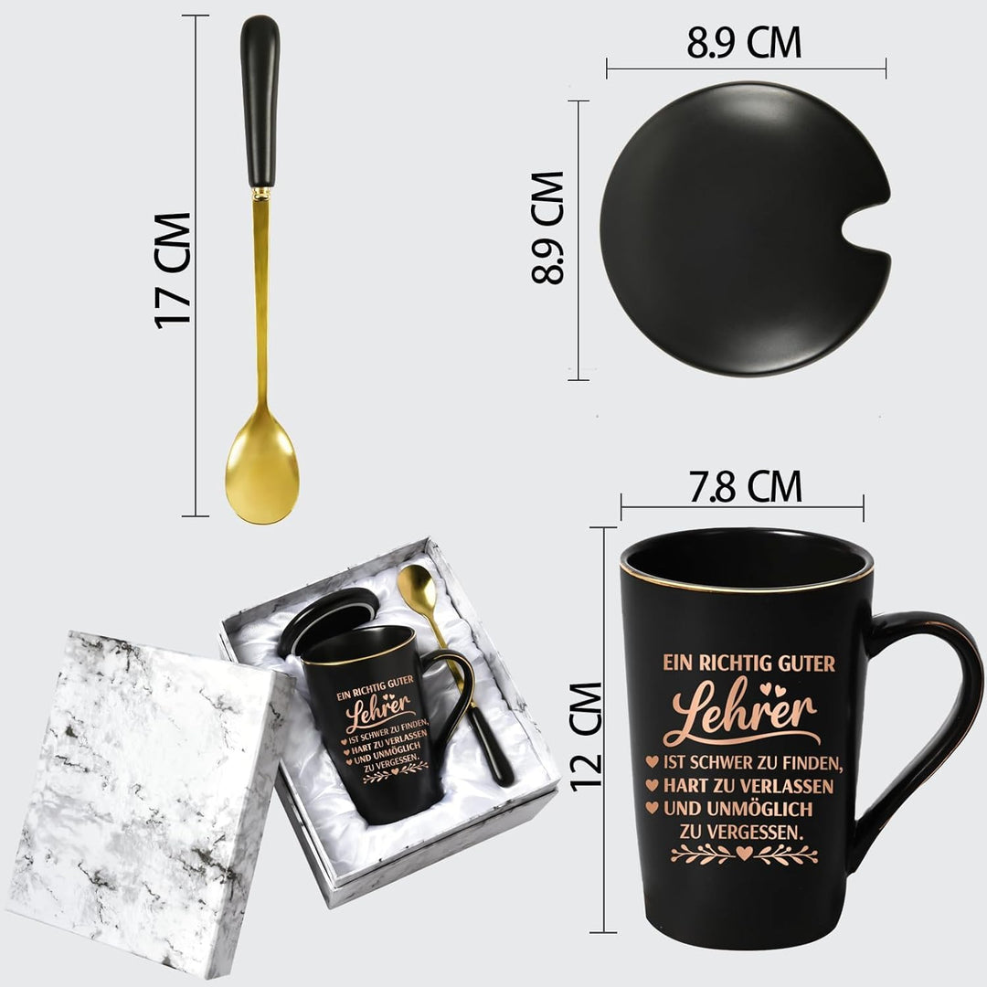 Lehrer Geschenk Tasse, Abschiedsgeschenk Lehrer, Geschenke für Lehrer zum Abschied, Bester Lehrer Ge