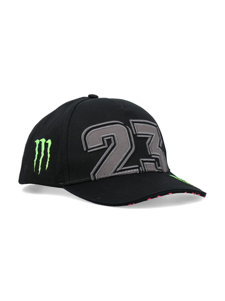 Offizielle Enea Bastianini Dual Monster Energy MotoGP Cap, Schwarz , One size