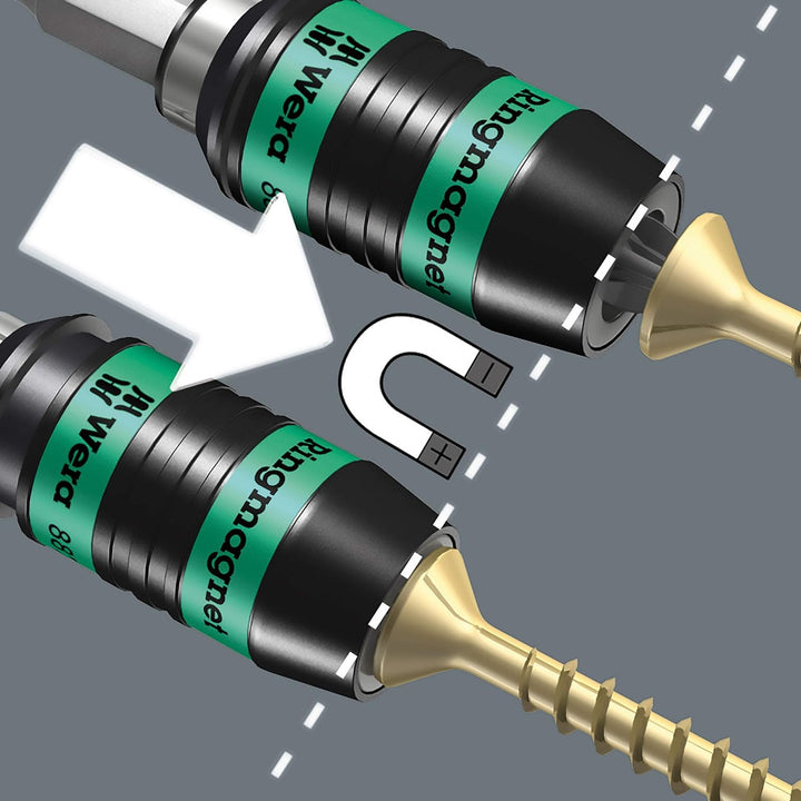 Wera Bit-Sortiment, Bit-Check 12 Wood 1, 12-teilig, 05057423001, 1