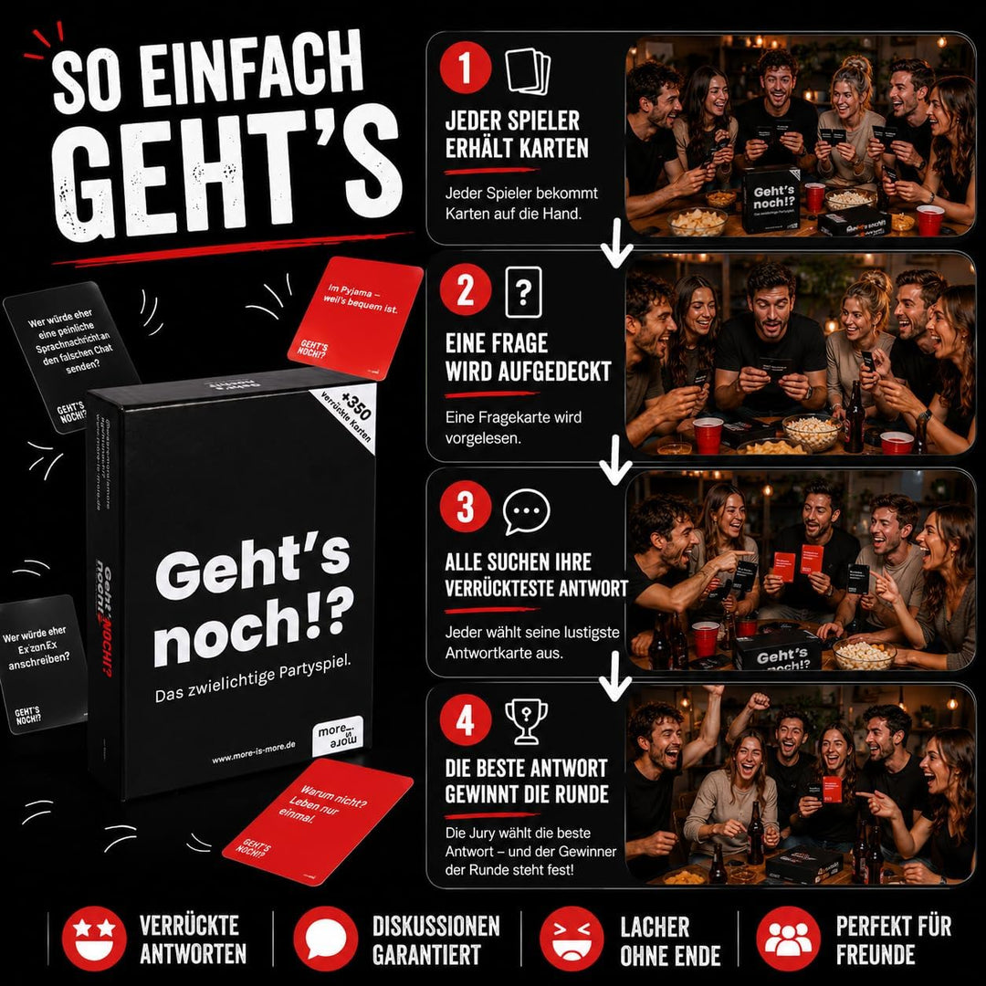 more is more Geht&