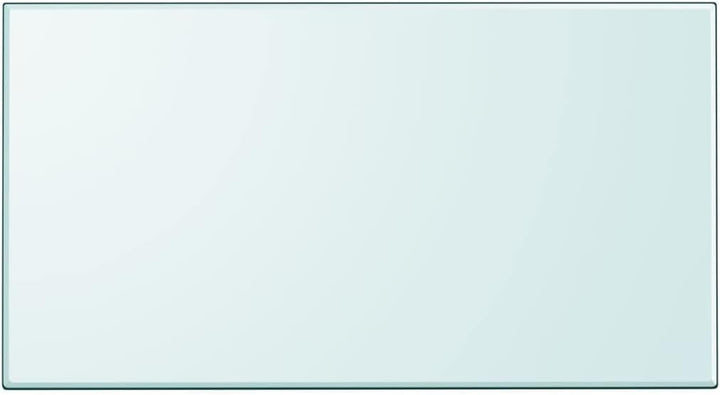 vidaXL Tischplatte Gehärtetes Glas 1200x650mm Glasplatte für Esstisch Tisch 120 x 65 cm Transparent,