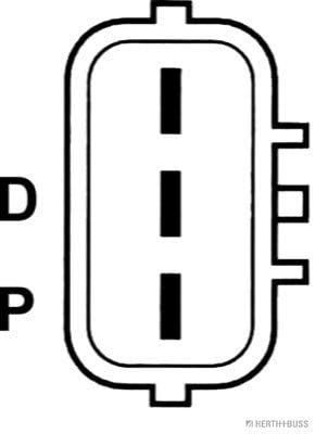 H+B JAKOPARTS J5113081 Lichtmaschinen