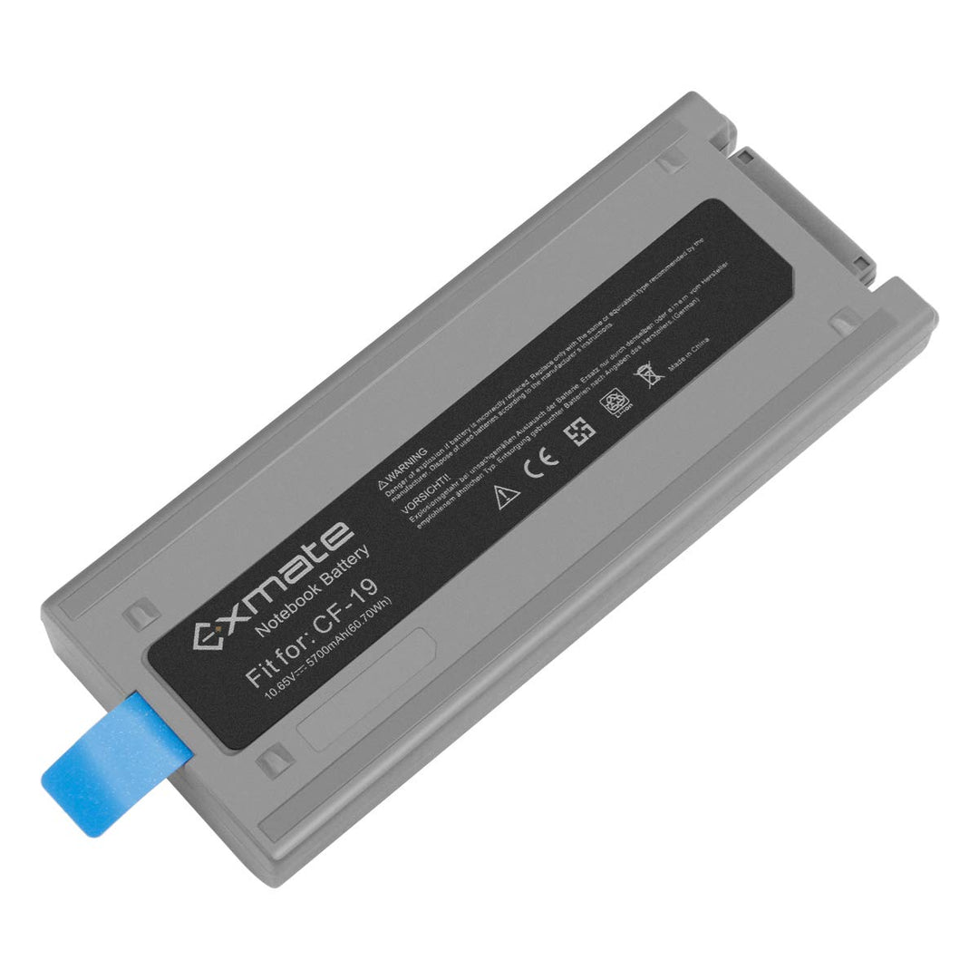 Exmate Kompatible für Laptop Akku Panasonic Toughbook CF19 CF-19 MK1 / 2/3/4/5/6/7/8 Notebook CF-VZS