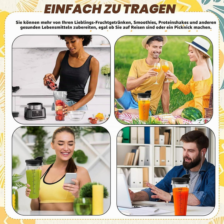 Ersatzteile FüR Ninja Mixer Kompatibel mit CB350EU BN800EU BN750EU BN650EU BN495EU CB100EU FüR Ninja