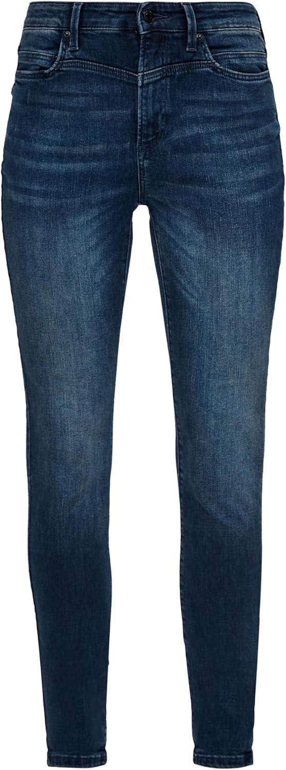 s.Oliver Damen Jeans Hose, Izabell Skinny Leg 32W / 30L Blau, 32W / 30L Blau