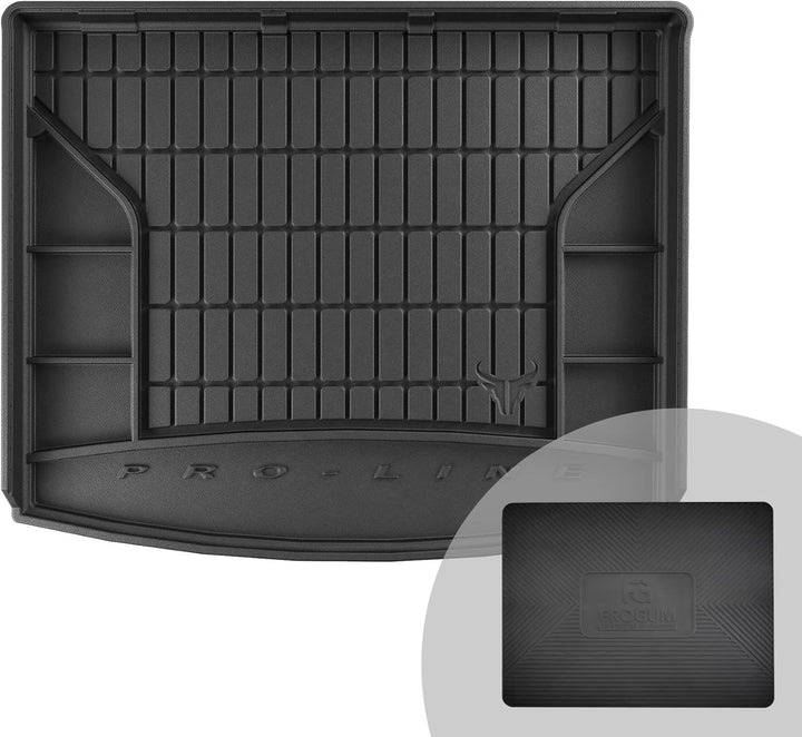 FROGUM ProLine 3D Gummimatte Exklusive Auto Kofferraummatte Kofferraumwanne für Jeep Compass II ab 2