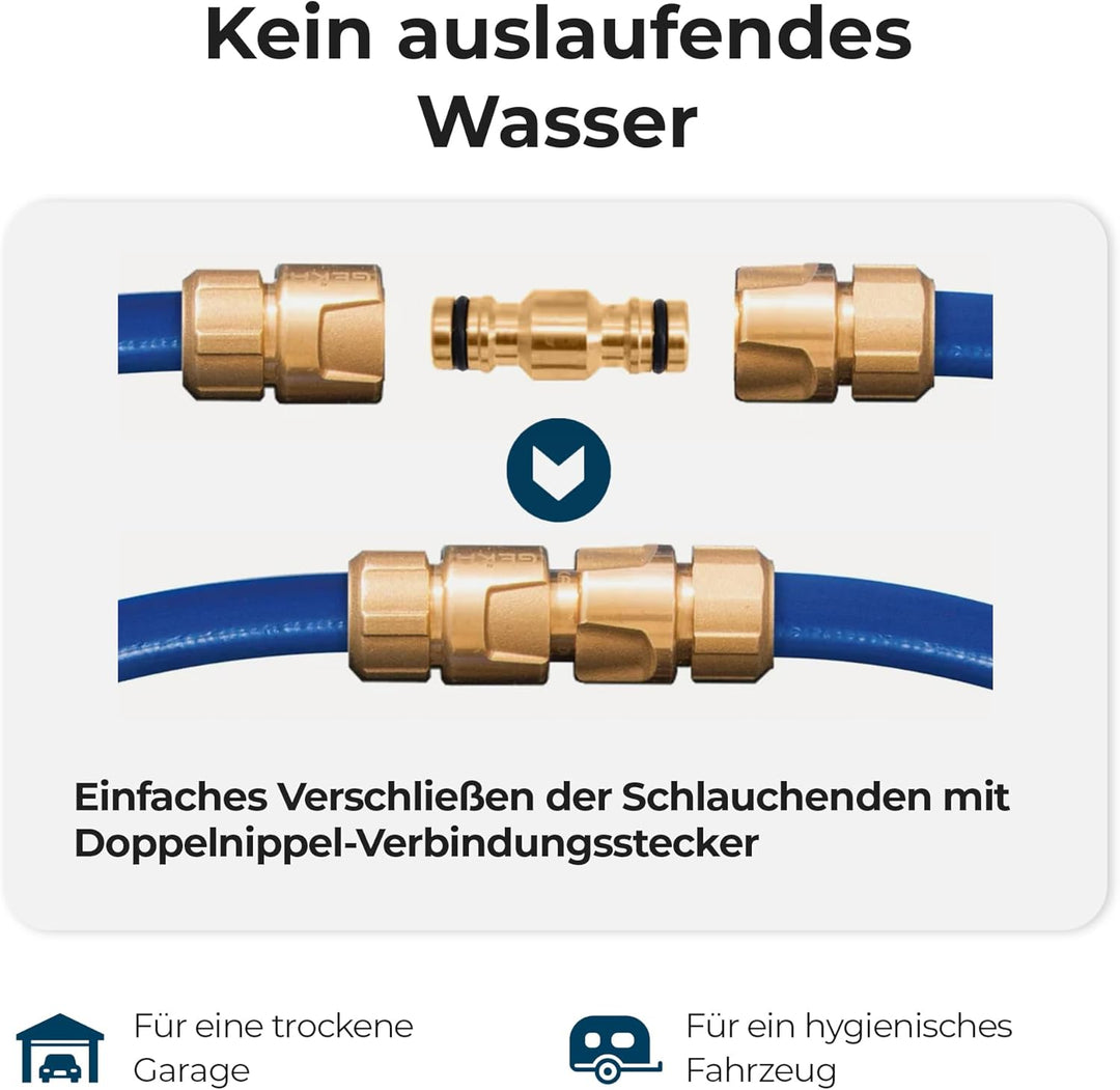 Alb Filter® Schlauchset für Wohnmobil und Camping (Basic, 10 Meter) Basic 10 Meter, Basic 10 Meter