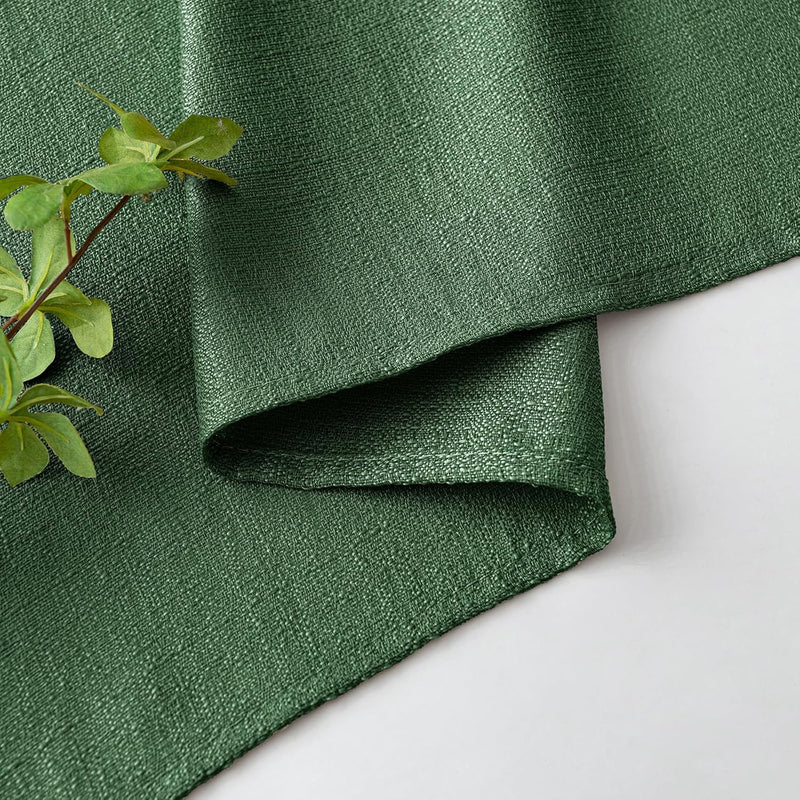 MIULEE 2er Set Voile Vorhang Sheer Leinenvorhang mit Ösen Transparente Unregelmässige Textur Gardine
