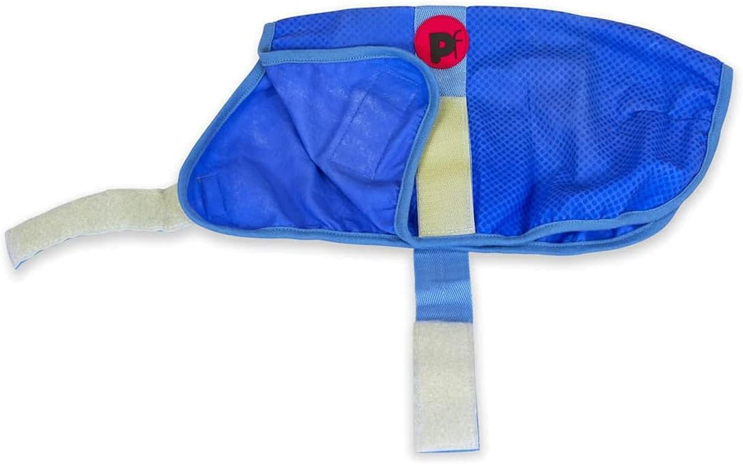Petface Petface kühlender Sommer-Hundemantel, 50 cm blau 50 cm, blau 50 cm