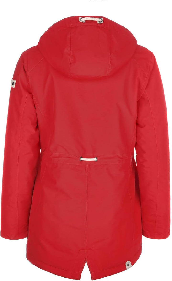 Dry Fashion Damen Funktionsmantel Aarhus gefüttert - Outdoor-Funktionsjacke wind- und wasserdicht 42