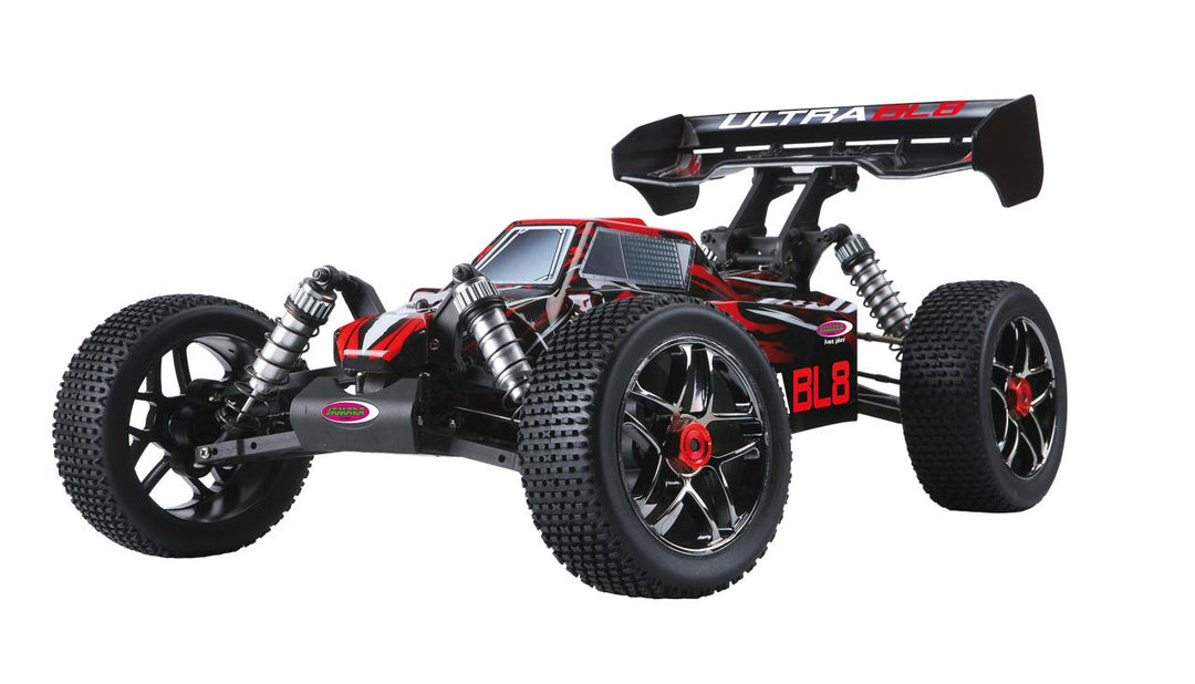 JAMARA 059730 - Ultra BL8 Buggy 1:8 4WD Lipo 2,4GHz - Allrad, Brushless Motor, 60A Regler, spritzwas
