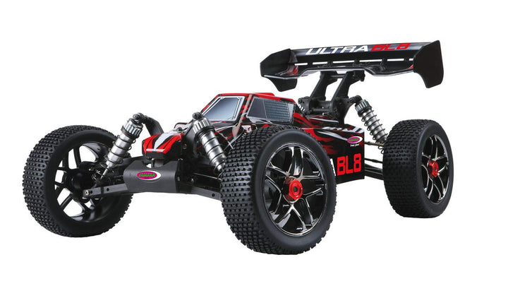 JAMARA 059730 - Ultra BL8 Buggy 1:8 4WD Lipo 2,4GHz - Allrad, Brushless Motor, 60A Regler, spritzwas