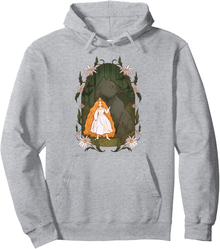 Bär und Prinzessin Waldfee Pullover Hoodie