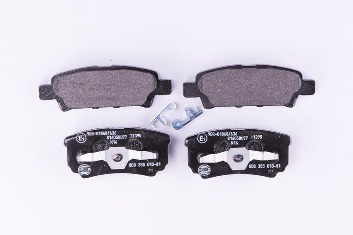 HELLA PAGID 8DB 355 010-811 Bremsbelagsatz - T1395 - Dicke/Stärke: 15.4mm - Bremssystem: Akebono - m