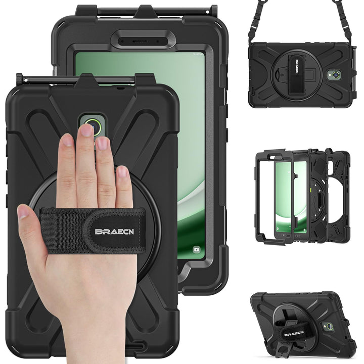 BRAECN Samsung Galaxy Tab Active 5/Tab Active 3 Hülle 8 Zoll SM-X300/X306B/T570/T575, Stossfeste Rob