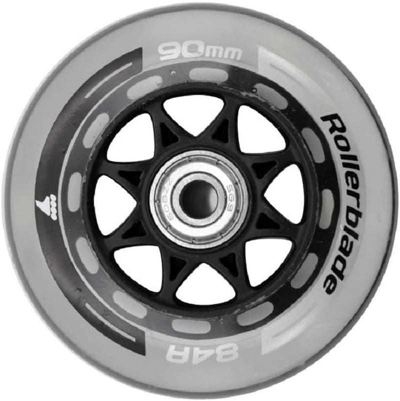 Rollerblade 90MM/SG9 Wheel/Bearing XT Clear, L