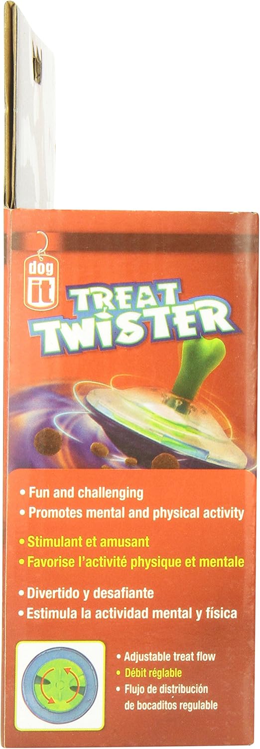 Dogit Treat Twister, Snack Kreisel, blau