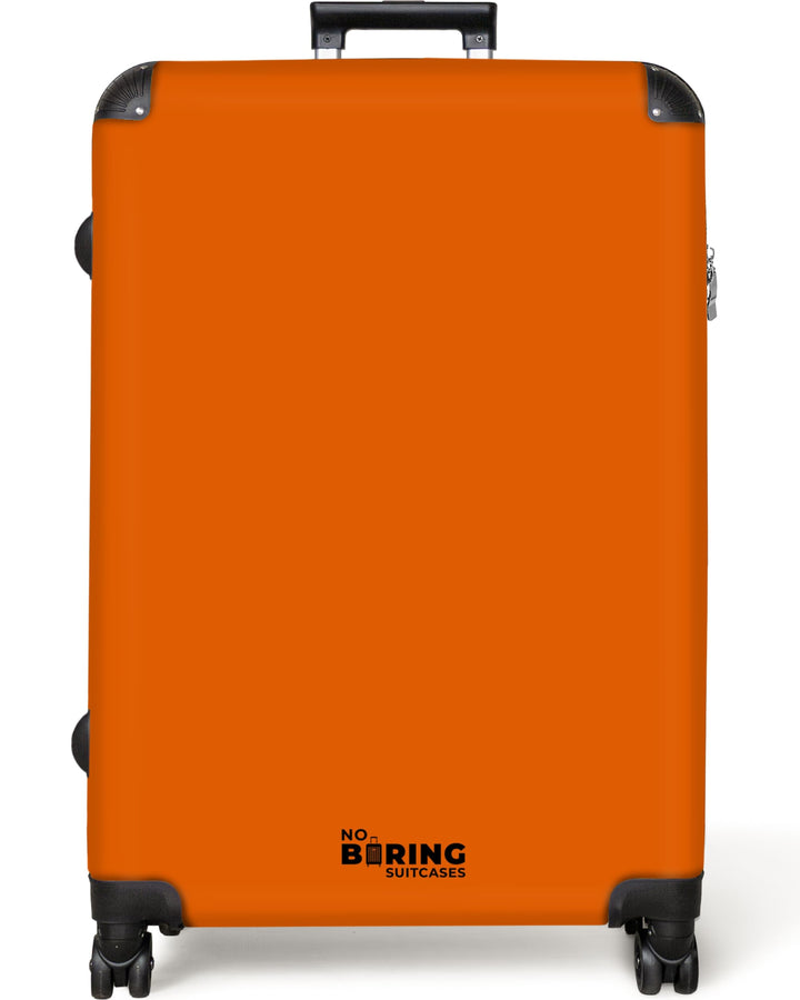 NoBoringSuitcases.com® Koffer XL Gross 77x51.5x28 cm Hartschale Reisekoffer 4 Rollen Leicht Koffer T