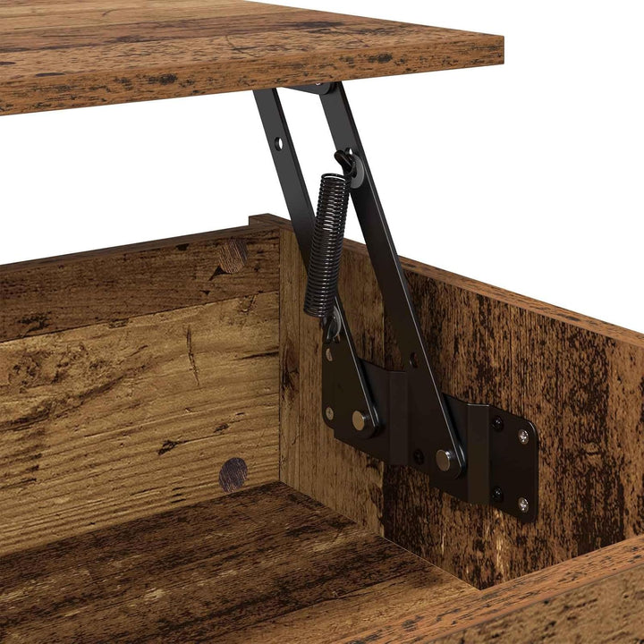 vidaXL Couchtisch für's Wohnzimmer mit klappbarem Deckel – modern, rechteckig, Glatte Oberfläche, fu