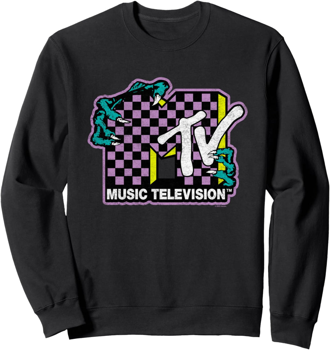 MTV Zombie Hands Logo Sweatshirt