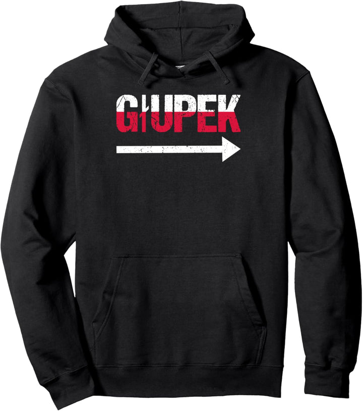 Giupek Polska Kurwa für stolze Polen Pullover Hoodie