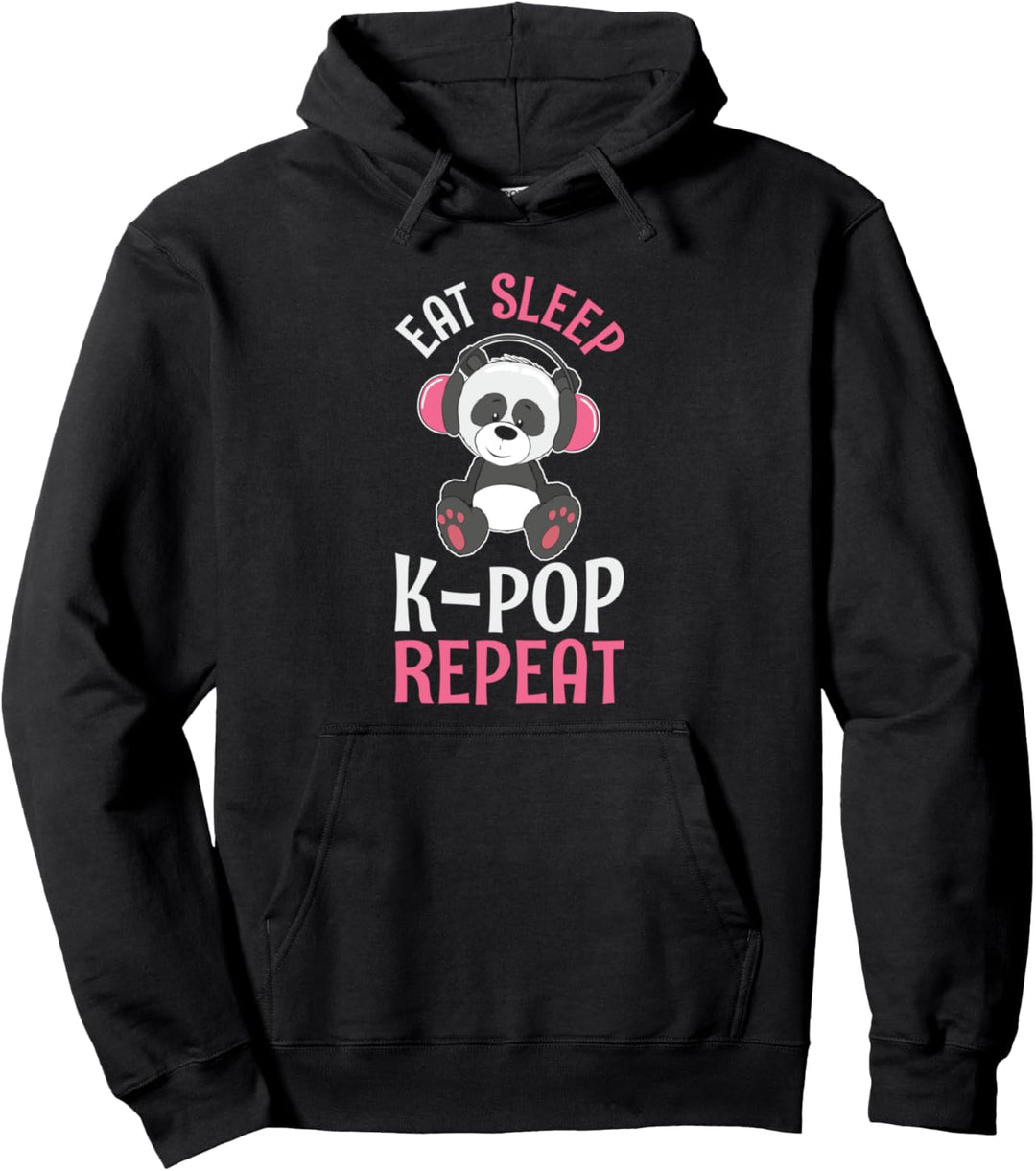 K-Pop Panda Kpop Südkorea Musikfans Geschenk Pullover Hoodie
