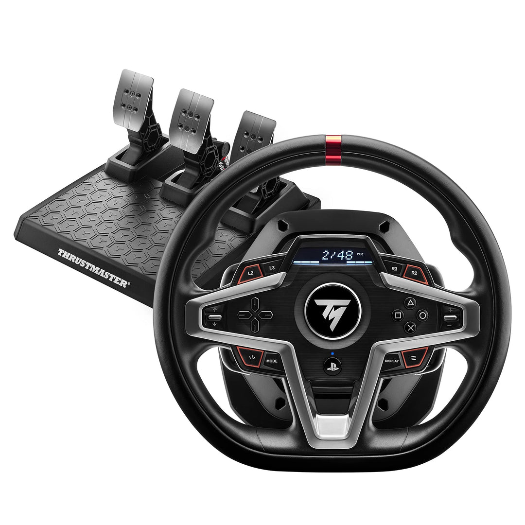 Thrustmaster T248 Force Feedback Racing Wheel und Pedalset für PS5 / PS4 / PC Playstation | PC T248