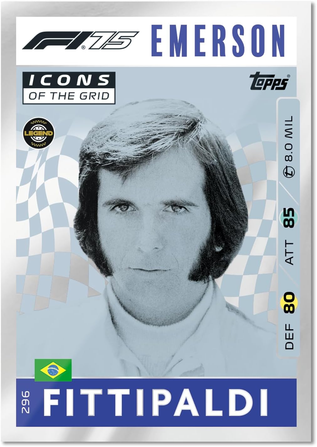 Topps Turbo Attax Formel 1 2025 - Diamond Edition Mega Tin - Enthält 66 Karten, darunter 6 LE's und