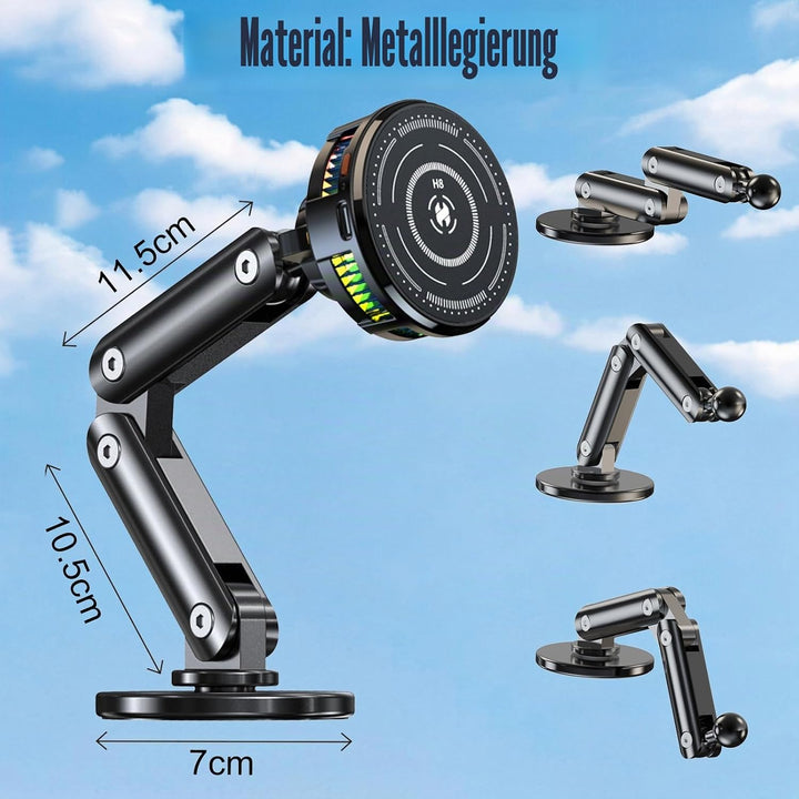 OBEST Handy Halbleiter Kühler Magnetische Handyhalterung, Halbleiter Kühlung Kühler Auto-Handyhalter