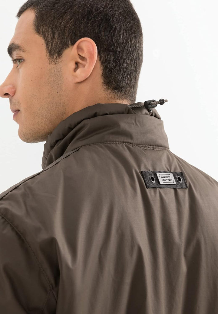 camel active Herren Blouson 28 beluga, 28 beluga