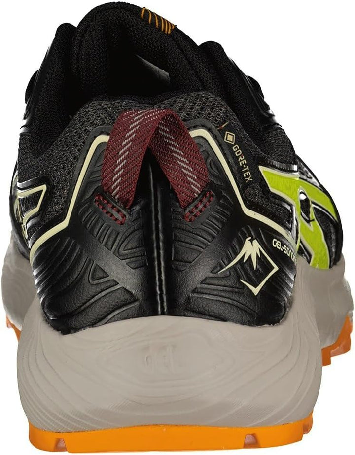 ASICS Herren Gel-Sonoma 7Sneaker 42.5 EU Schwarz Grau Neongrün, 42.5 EU Schwarz Grau Neongrün