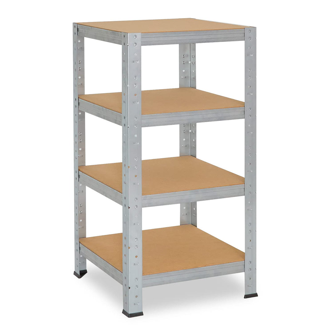 shelfplaza® 115x40x40cm Home Schwerlastregal verzinkt/Metallregal mit 4 Böden/Kellerregal Metall, Ga