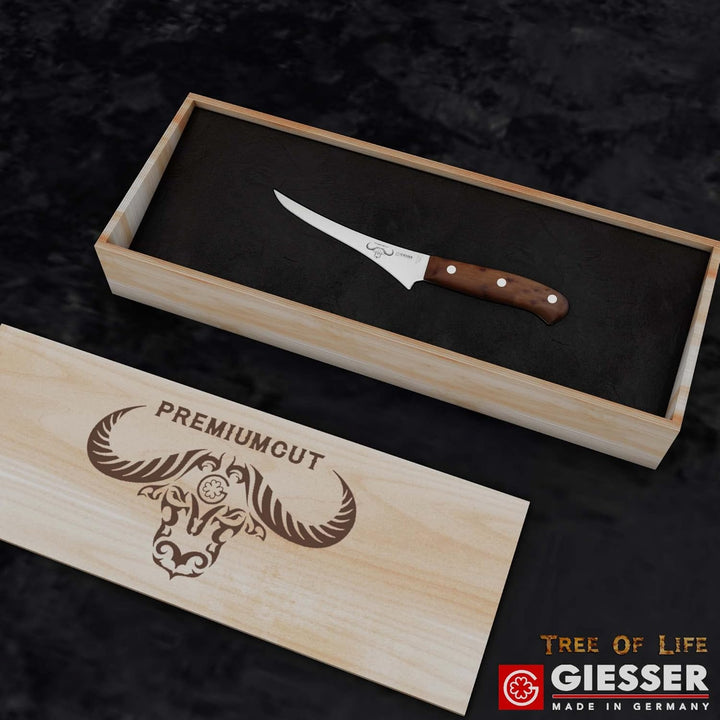 GIESSER seit 1776 - Made in Germany - Filetiermesser 17 cmTree of Life, PremiumCut Filet No 1, Filie