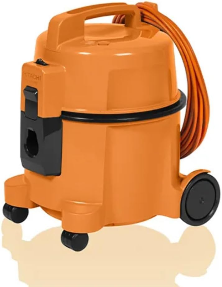 Hitachi Bodenstaubsauger CV-400 PRO OR 880 W beutellos, 13 m Aktionsradius, Möbel- und Kantenschutz,