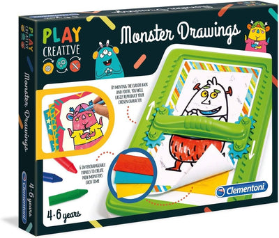 Clementoni - 15276 - Play Creative - Gestalte Lustige Monster