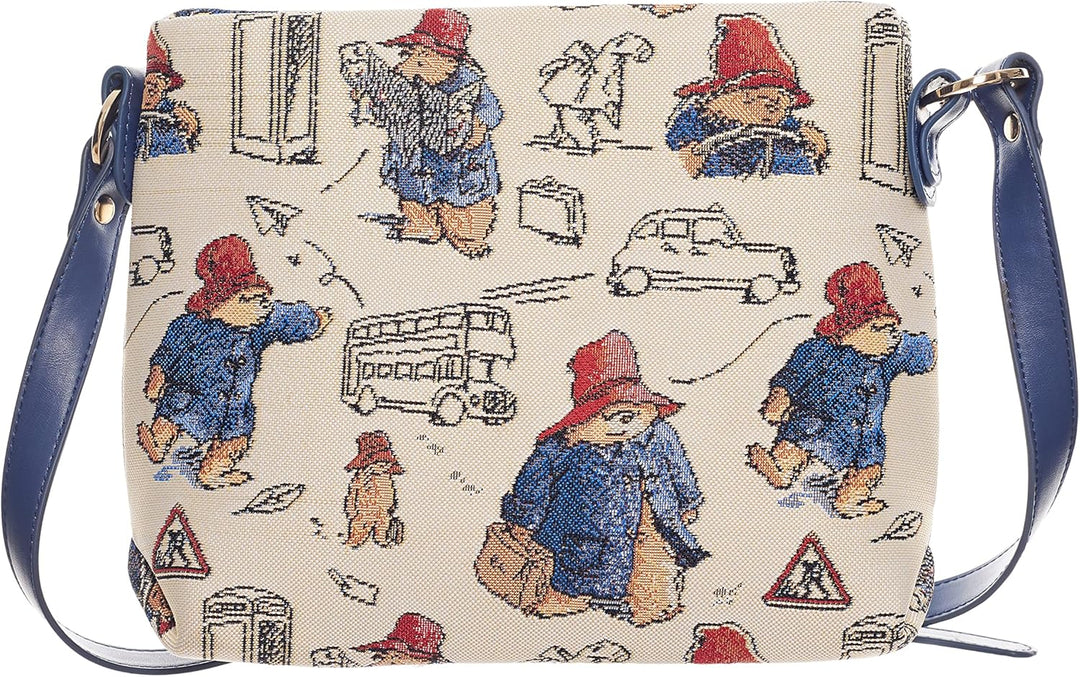 Signare Tapisserie Kleine Handtasche Damen, Umhängetasche Damen, Schultertasche Damen mit Blumenmust