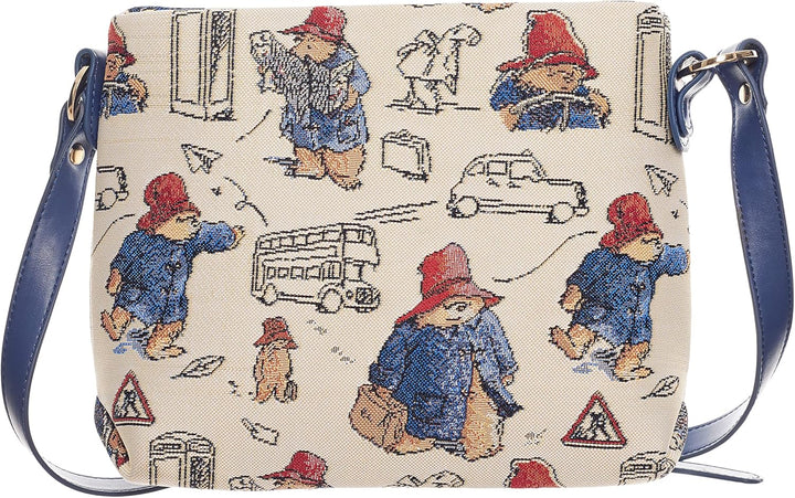 Signare Tapisserie Kleine Handtasche Damen, Umhängetasche Damen, Schultertasche Damen mit Blumenmust