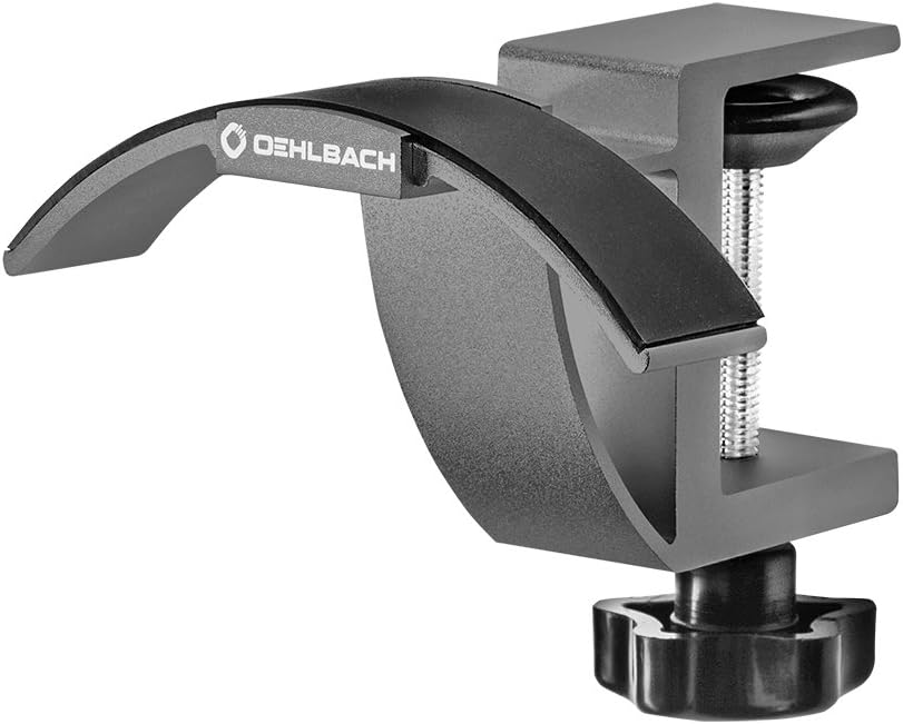 Oehlbach Alu Style T1 - Kopfhörer Tischhalter eloxiertes Aluminium - Schnelle & Einfache Montage - S