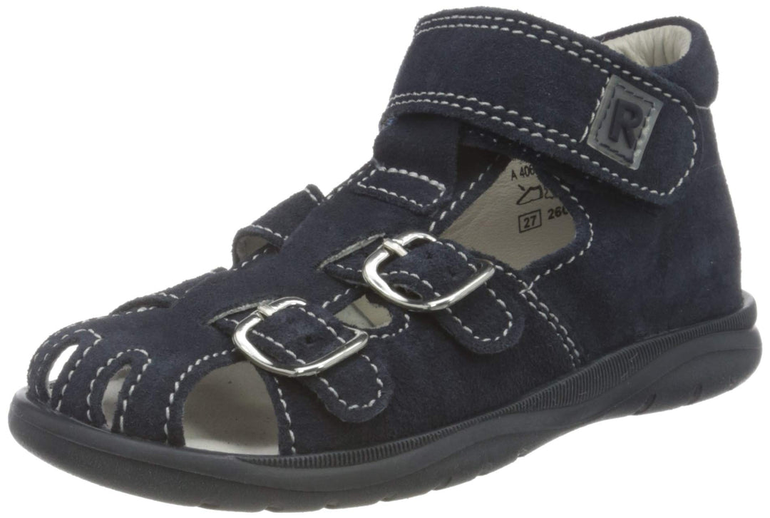 Richter Kinderschuhe Jungen Babel Geschlossene Sandalen 22 EU Blau Atlantic 7200, 22 EU Blau Atlanti