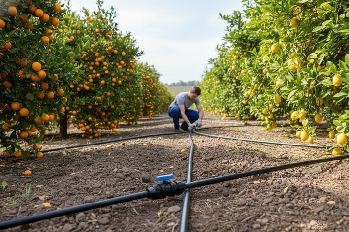 Suinga - VENTIL PVC 50MM FITTING POLYETHYLEN. Absperrventil zum Verbinden von zwei landwirtschaftlic
