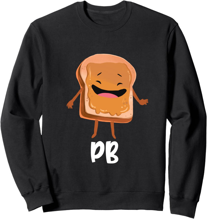 Peanut Butter Costumes Halloween Matching Couple Pajamas Sweatshirt