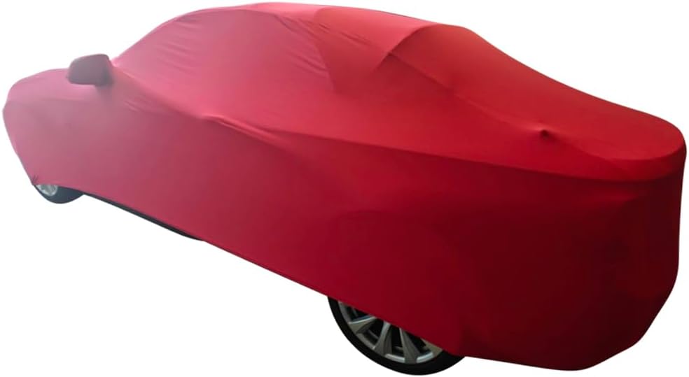 Indoor Autoabdeckung kompatibel mit BMW 2-Series F22 Coupe mit Spiegeltaschen SUPER Soft Stretch