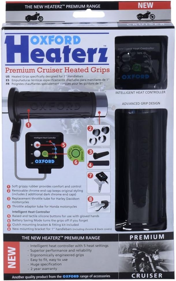 Oxford Products EL800 Heizgriffe, Medium