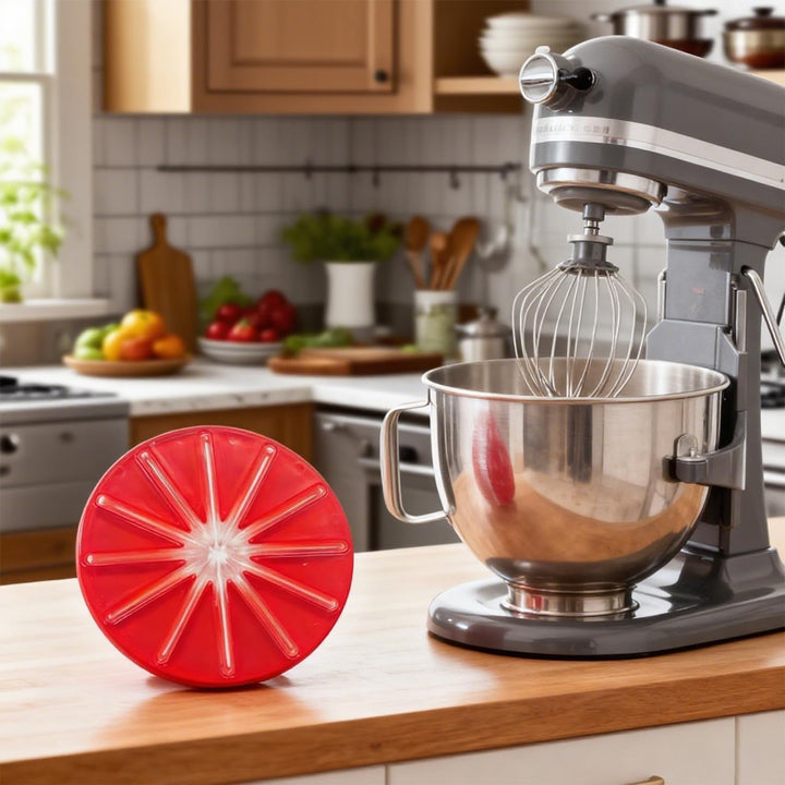 Rührkopf Spritzschutz, Mixer-Schneebesen-Schaber, Wiederverwendbare Standmixer-Aufsätze, Standmixer