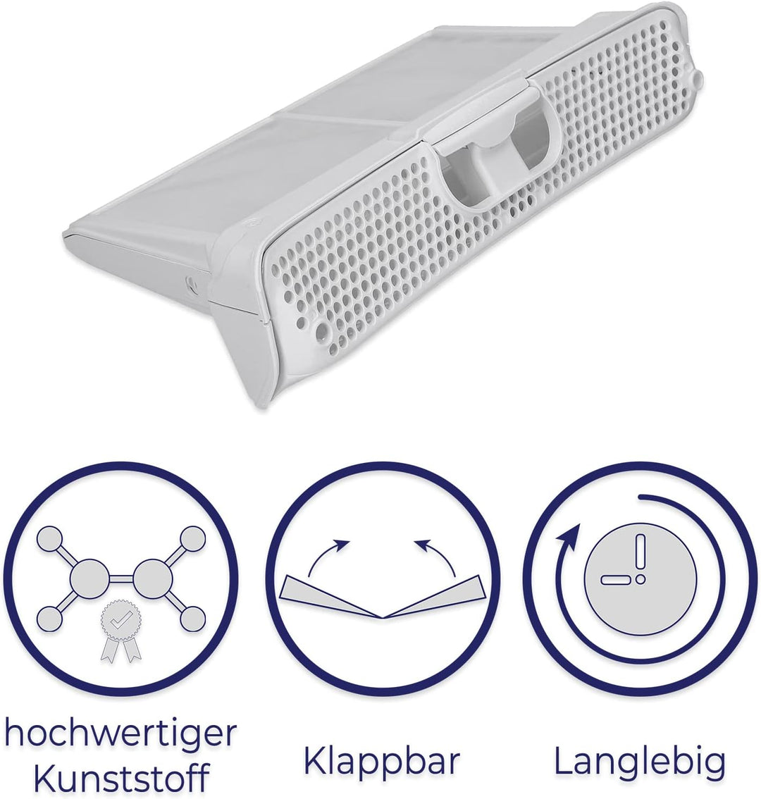 LUTH Premium Profi Parts Flusensieb Sieb Filtertasche Filter kompatibel mit Bosch Siemens Constructa
