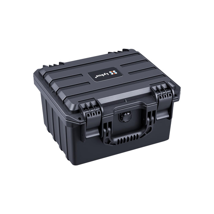 Lykus HC-2830 Wasserdicht Koffer mit anpassbar Rasterschaumstoff, Innengrösse 28,2x22,2x16,6 cm, Gee