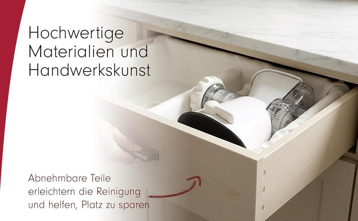 Tredoni Manuelles Fleischwolf Mühle & Gemüse Schredder, Keks Maschine Plätzchen Hersteller + Kekse M